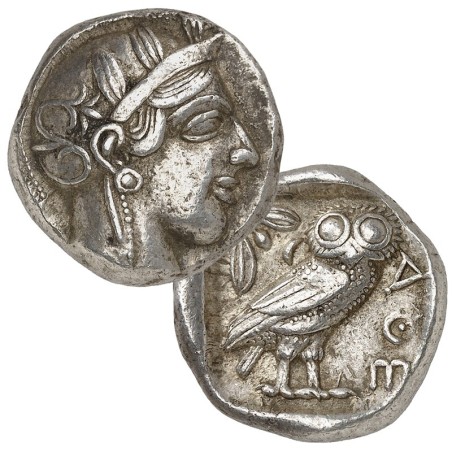 Tetradrachm of Athens 440-420 BC