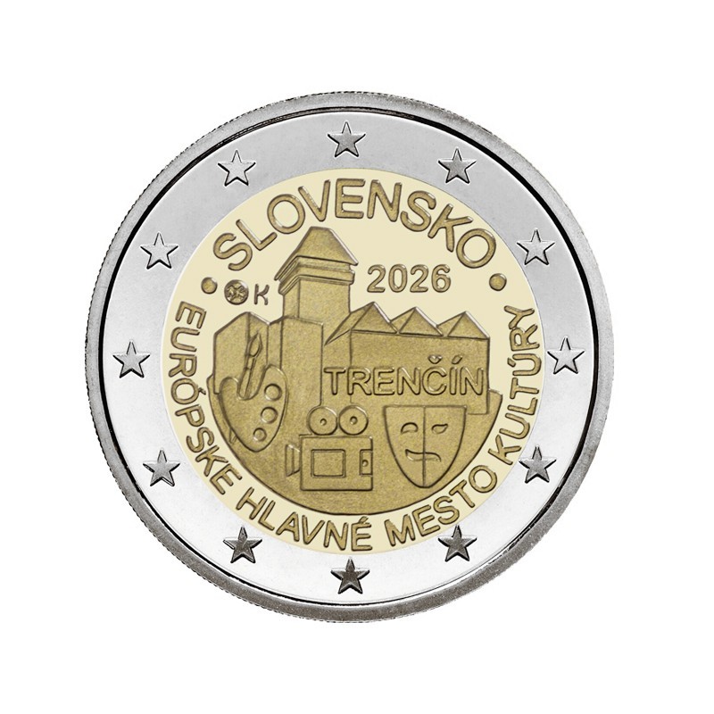 Eslováquia 2026 2€ Trenčín