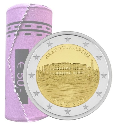 Croatie 2025 2€ Pula - Arena ROULEAU
