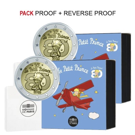 França 2026 2 x 2€ Le Petit Prince PROOF