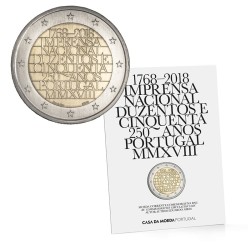 Portugal 2018 2€ Imprensa Nacional - BNC