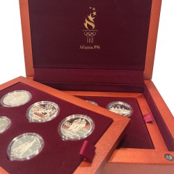 É.-U. 1996 Coffret Argent BE