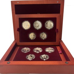 É.-U. 1996 Coffret Argent BE