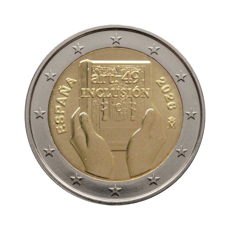 Spain 2026 2€ Inclusion