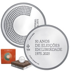 Portugal 2025 10€ Free Elections