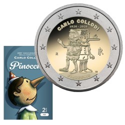 Italy 2026 2€ Pinocchio Coincard