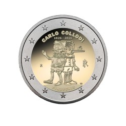Italy 2026 2€ Pinocchio Coincard