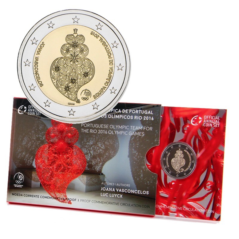 Portugal 2016 2€ J. O. Rio BE