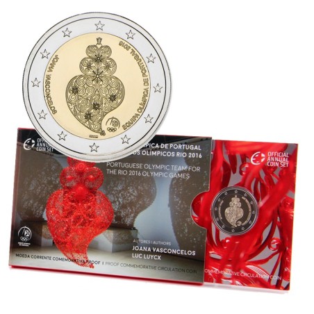 Portugal 2016 2€ J. O. Rio BE