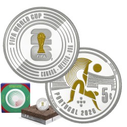 Portugal 2026 5€ FIFA PROOF