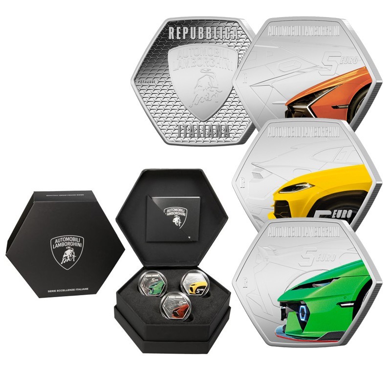 Italy 2025 5€ Lamborghini BU