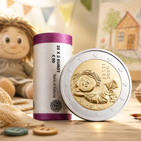 Estonia 2026 2€ Sipsik ROLL