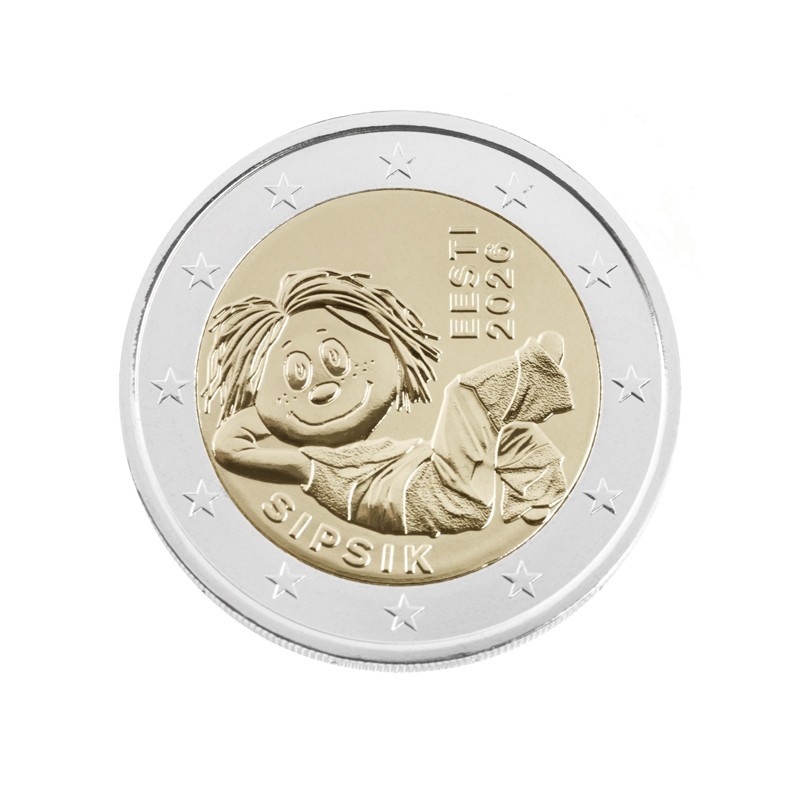 Estónia 2026 2€ Sipsik