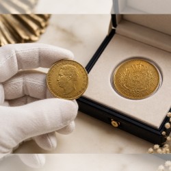Portugal 1866 2.000 Réis D. Luis AU