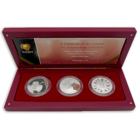 Portugal 2003 8€ Set AG PROOF
