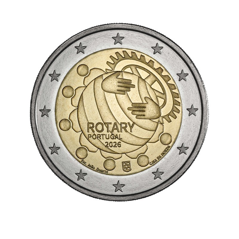Portugal 2026 2€ Rotary