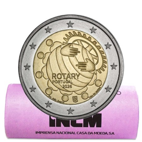 Portugal 2026 2€ Rotary ROULEAU