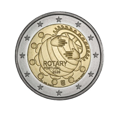 Portugal 2026 2€ Rotary BU