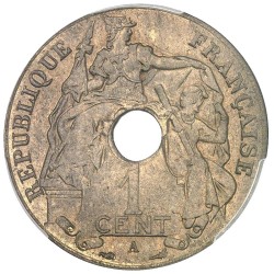 Indochina Francesa 1910-A 1 Cent