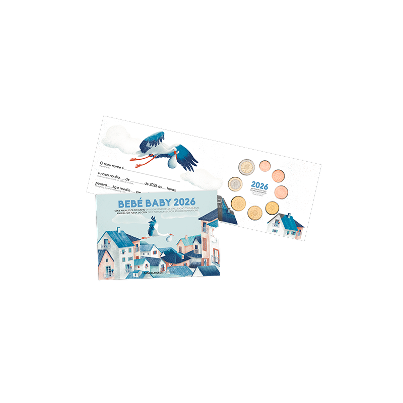 Portugal 2026 Coffret Bébé