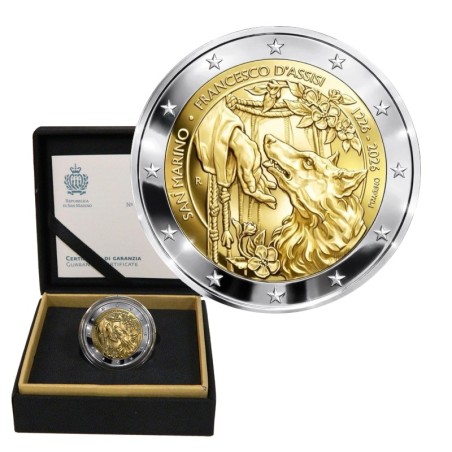 São Marino 2026 2€ Assis PROOF