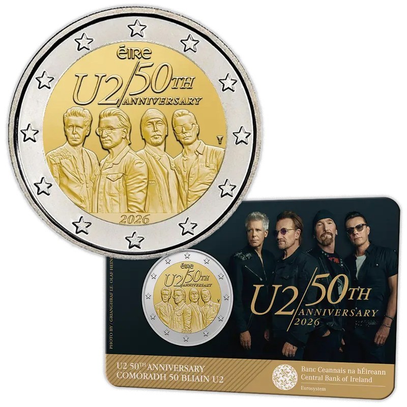 Ireland 2026 2€ U2
