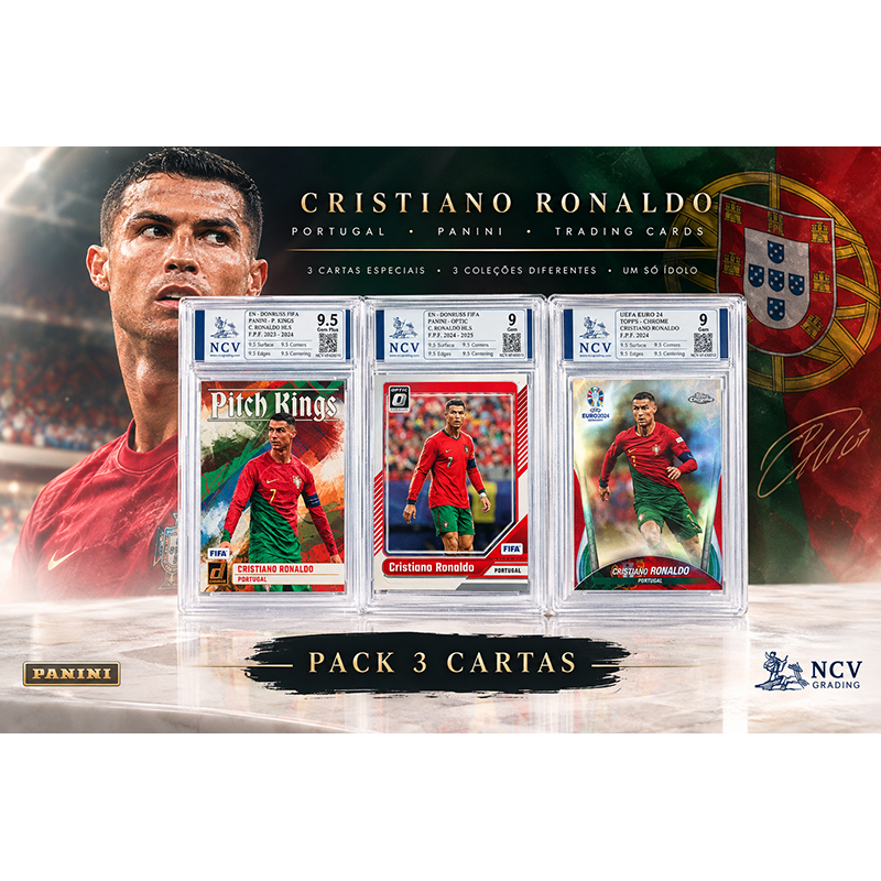 PACK 3x Cristiano Ronaldo