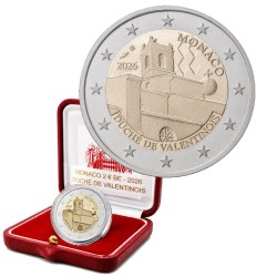 Mónaco 2026 2€ Valentinois