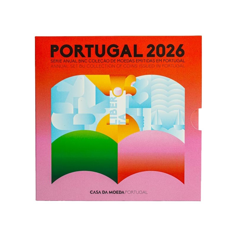Portugal 2026 Coin Set BU